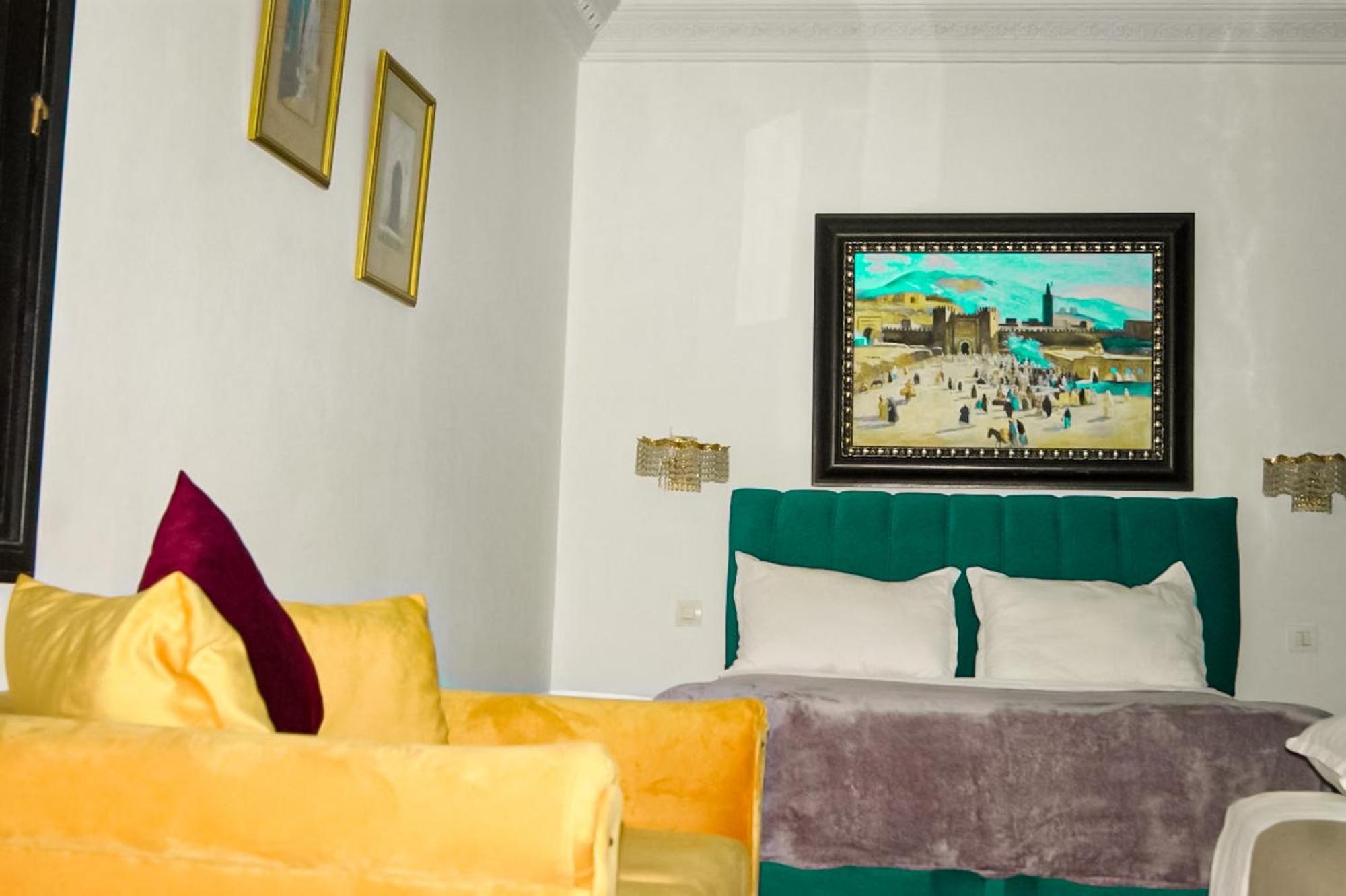Riad Baddi Salé Bagian luar foto